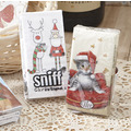 德國SNIFF環保印花紙手帕（聖誔老公公與麋鹿）_2