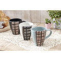 日本製窗格子陶杯 250ml (黑/白/綠3色擇一)_1