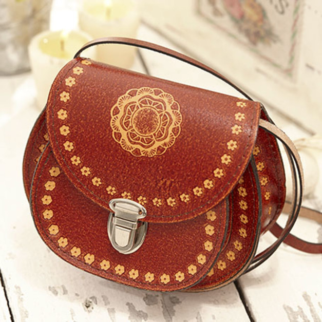 西班牙製El Molino 小牛皮斜肩包