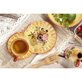 葡萄牙手工陶瓷-森林草莓系列早餐盤/點心盤_1