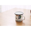 嚕嚕米琺瑯馬克杯 370cc (峽谷白)_1