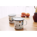 嚕嚕米琺瑯馬克杯 370cc (峽谷白)_5
