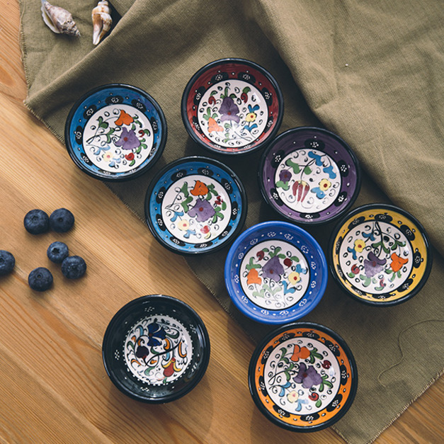 西班牙塞維亞手工彩色小碟7.5cm (7色選擇)