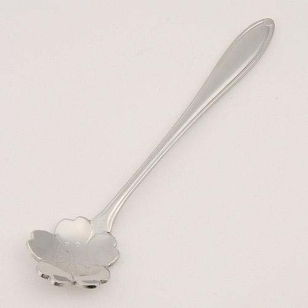 日本櫻花造型咖啡匙/攪拌棒(鍍銀)