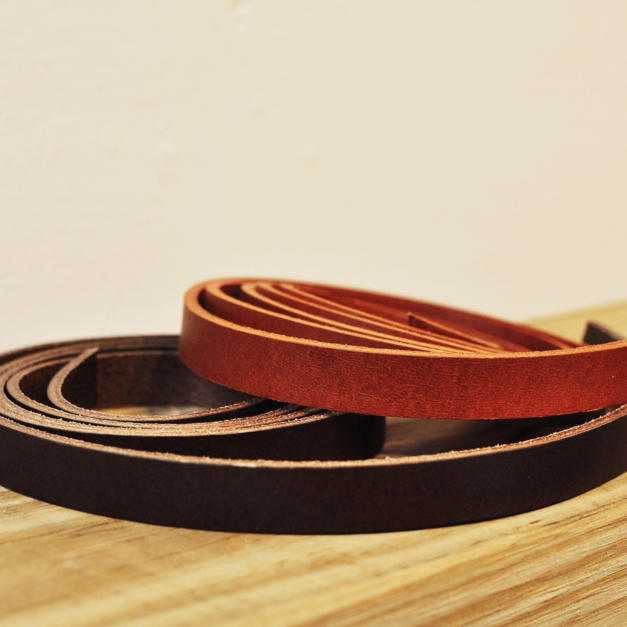 Buttero Leather Belt 14mm 義大利植鞣 皮革皮帶/肩帶 多色