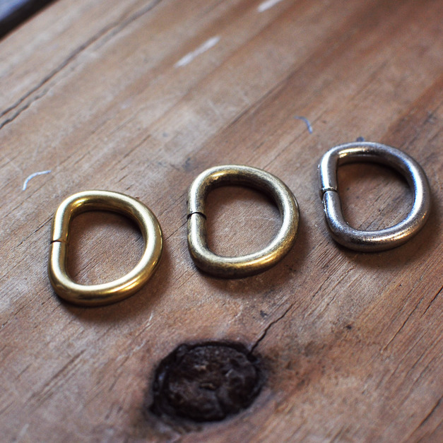 D Ring 20mm 黃銅D環