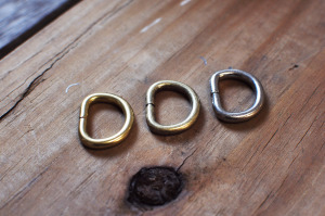 D Ring 20mm 黃銅D環