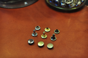 Rivet 10x10 黃銅固定釦/鉚釘