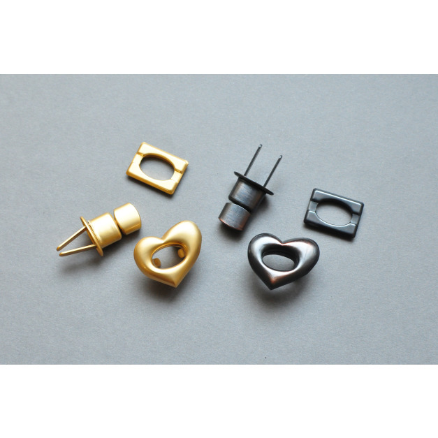 Heart Shape Twist Lock  日製 心型轉釦