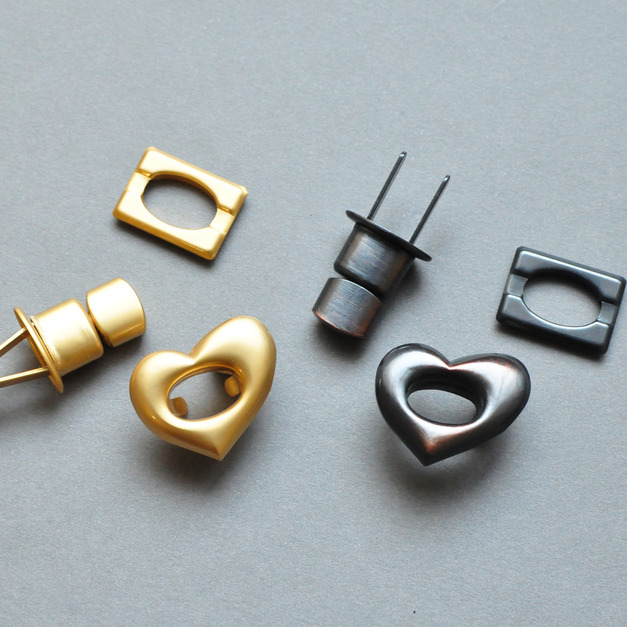 Heart Shape Twist Lock  日製 心型轉釦