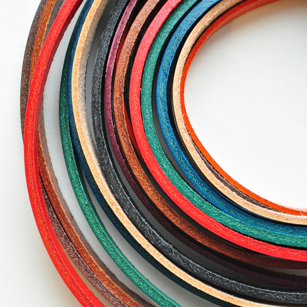 Buttero Leather Lace 10mm 義大利植鞣皮帶 多色