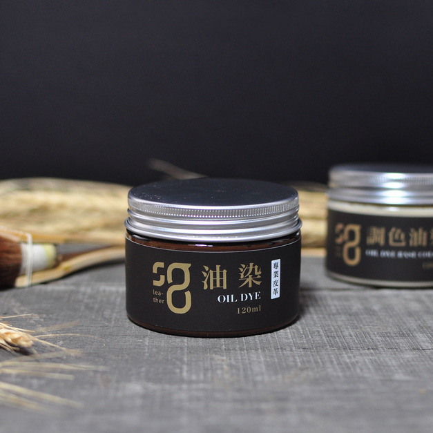 Oil Dye  皮革油染 茶色