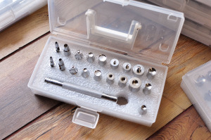 Deluxe Snap/Rivet/Hole Punch Setter Kit 便攜型打釦工具組