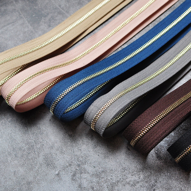 Zip 銅質單向拉鍊 #3號 #5號