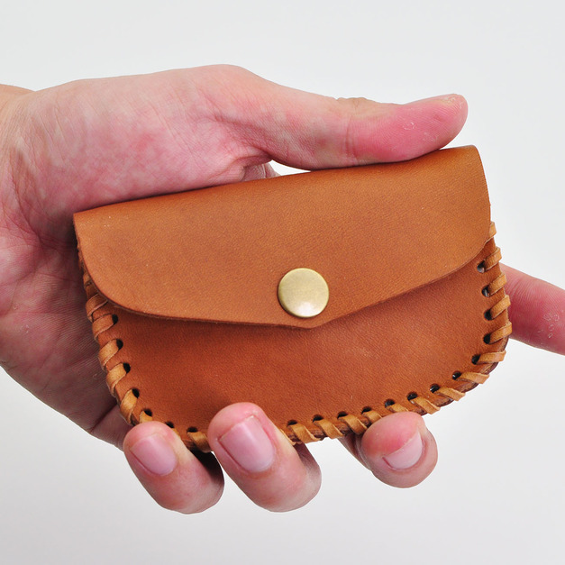 【手作材料包】Colin Purse DIY KIT 復古零錢包 [含孔洞]