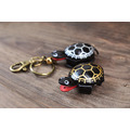 【手作材料包】little Turtle Keychain 小烏龜鑰匙圈_3