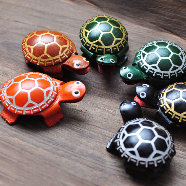 【手作材料包】little Turtle Keychain 小烏龜鑰匙圈