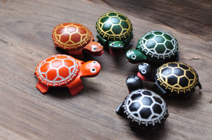 【手作材料包】little Turtle Keychain 小烏龜鑰匙圈