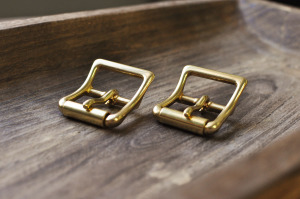 Roller Belt Buckle 25mm 日型旋轉 黃銅皮帶頭 / 肩帶釦