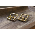 Roller Belt Buckle 20mm 日型旋轉 黃銅皮帶頭 / 肩帶釦