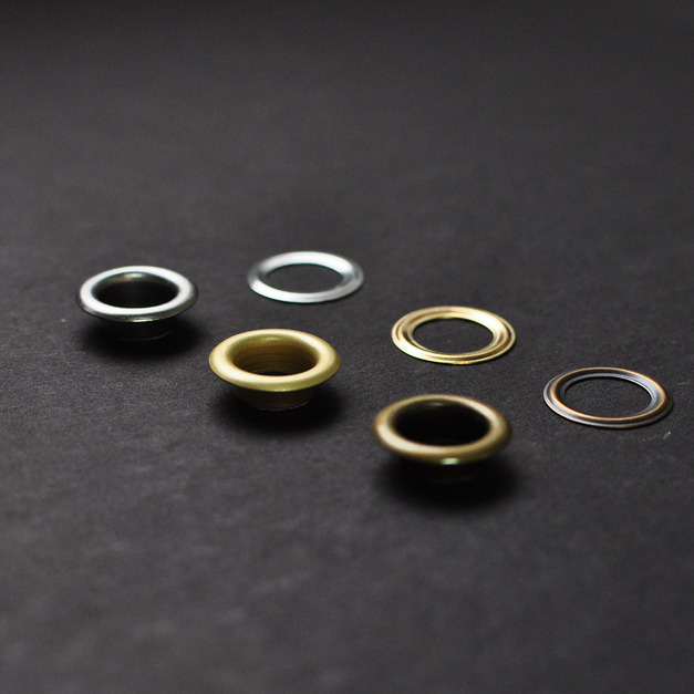 Solid Brass Grommet Eyelets 19mm 內徑12mm 黃銅環釦 雞眼釦 三色 【金色新上架～】