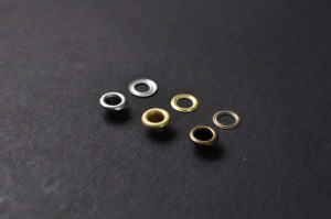 Solid Brass Grommet Eyelets 10mm 內徑5mm 黃銅環釦 雞眼釦 三色 【金色新上架～】