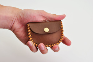 【手作材料包】MINI Colin Purse DIY KIT 迷你復古零錢包 [含孔洞]