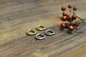 D Ring 8mm 不鏽鋼/黃銅 D環