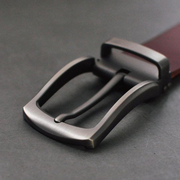 Belt Buckle 35mm 夾式紳士皮帶頭 11款 金色 亮銀 霧灰