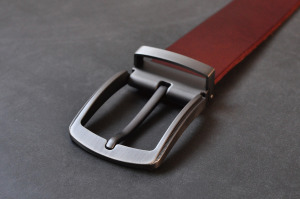 Belt Buckle 40mm 夾式紳士皮帶頭 3款 霧灰 亮銀