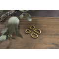 D Ring 8mm/12mm 不鏽鋼/黃銅 D環