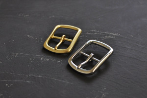Belt Buckle Brass Stainless Steel 35mm 日型 黃銅/不銹鋼 皮帶頭