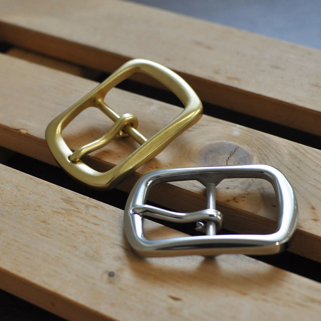 Belt Buckle Brass Stainless Steel 40mm 日型 黃銅/不銹鋼 皮帶頭