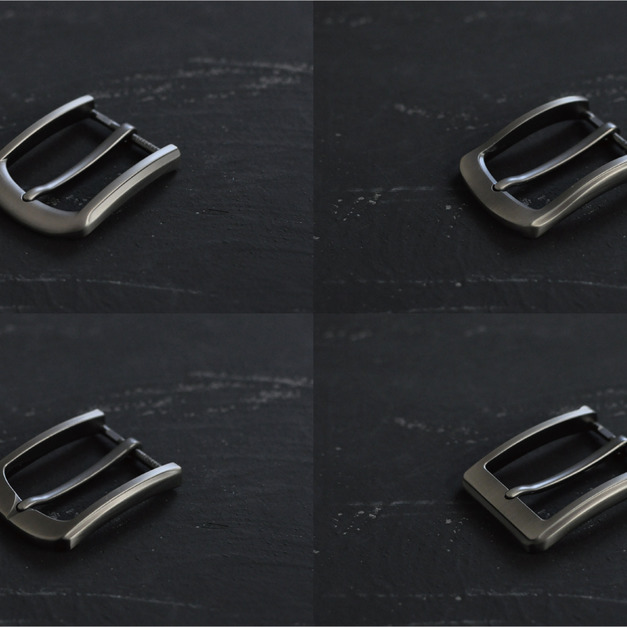 Classic Belt Buckle 35mm 經典皮帶頭 9款 霧灰 鎳色