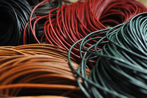 Buttero Round Leather Lace 2.5mm 義大利植鞣圓皮繩 13色