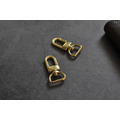 leather Lobster Clip 15mm 淺金 鉤釦 龍蝦釦 肩帶適用