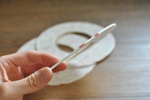 台灣3M 特製規格 Double-sided tape 2mm 超細雙面膠 (50M)