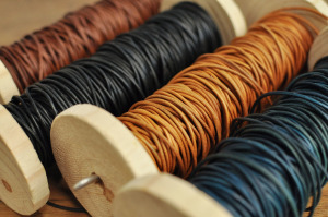 Buttero Round Leather Lace 2mm 義大利植鞣圓皮繩 6色