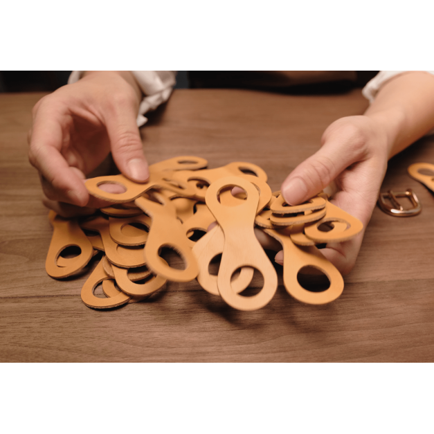 | 加購 | DIY-KIT 皮帶連接片 [5片加購] 約15cm (需搭配無限造型腰帶/肩帶材料包使用)