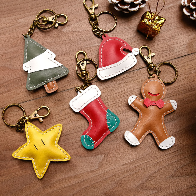 【DIY-KIT/手作材料包】│ 聖誕好朋友吊飾 │ Christmas keychain