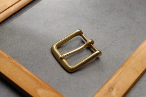 Belt Buckle 40mm 黃銅 方形皮帶頭