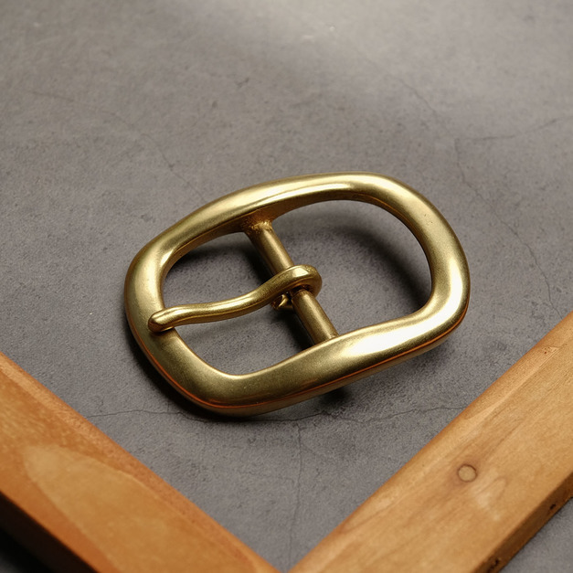 Belt Buckle 40mm 黃銅 福氣皮帶頭