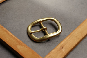 Belt Buckle 40mm 黃銅 福氣皮帶頭