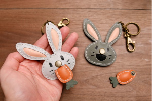 【DIY-KIT/手作材料包】 兔兔 2.0！兔兔&紅蘿蔔│Bunny Ornament 2.0