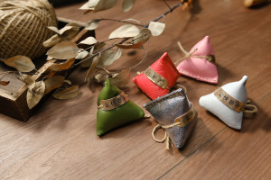 【DIY-KIT/手作材料包】金榜題名小彩粽│Lucky Exam Dumpling Charm /一組2入/