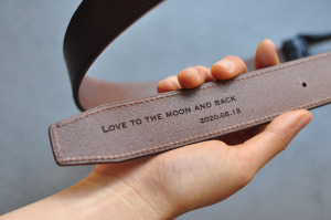 訂製 | 義大利植鞣皮帶 3cm手工皮帶