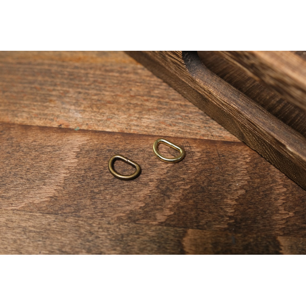 D Ring 內徑 10mm 青古銅 金色 D環