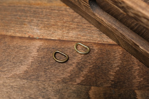 D Ring 內徑 10mm 青古銅 金色 D環