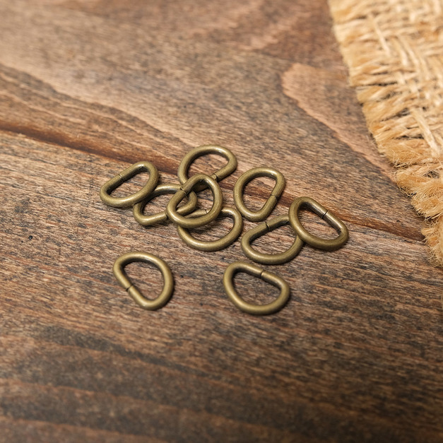D Ring 內徑 9mm 青古銅 D環