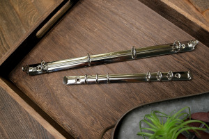 Notebook Binder A4/A5 筆記本孔夾 活頁夾 銀色